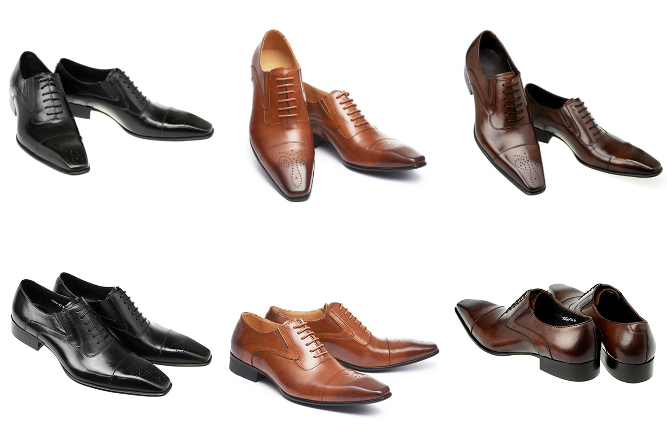 Мужские деловые туфли из натуральной кожи